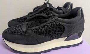 Zara Basic Collection Black Tonal Animal Print